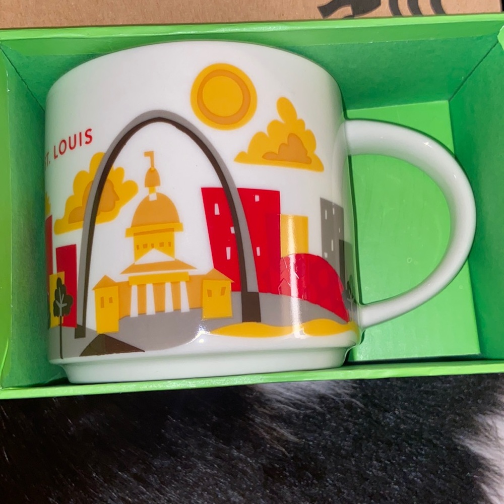 STARBUCKS You are Here Collection ST. LOUIS Mug New With Box
